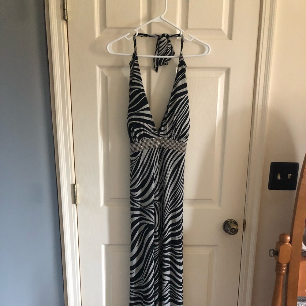 Deep v dress